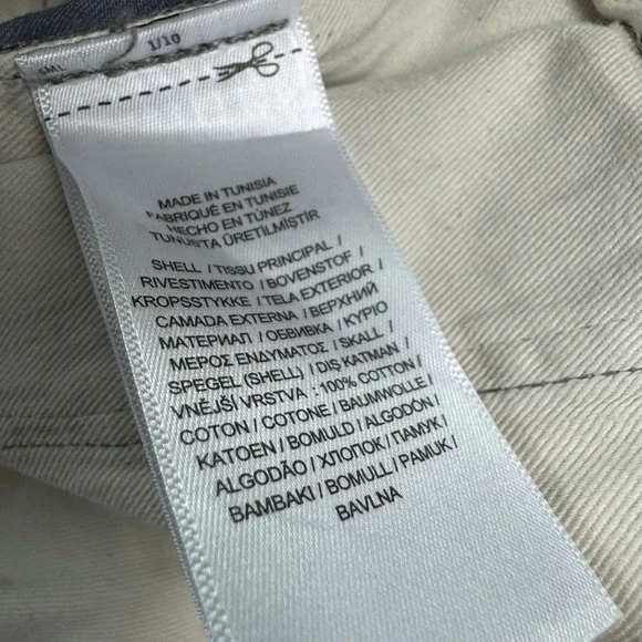 RRL Military Blue Field Button Fly Distressed Men's Chino Size 32x30 NWT 400$ - Picture 8 of 9